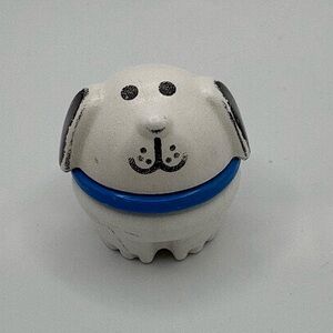 Vintage Little Tikes Toddle Tots Black & White Dalmatian Dog Puppy 1.75” Used